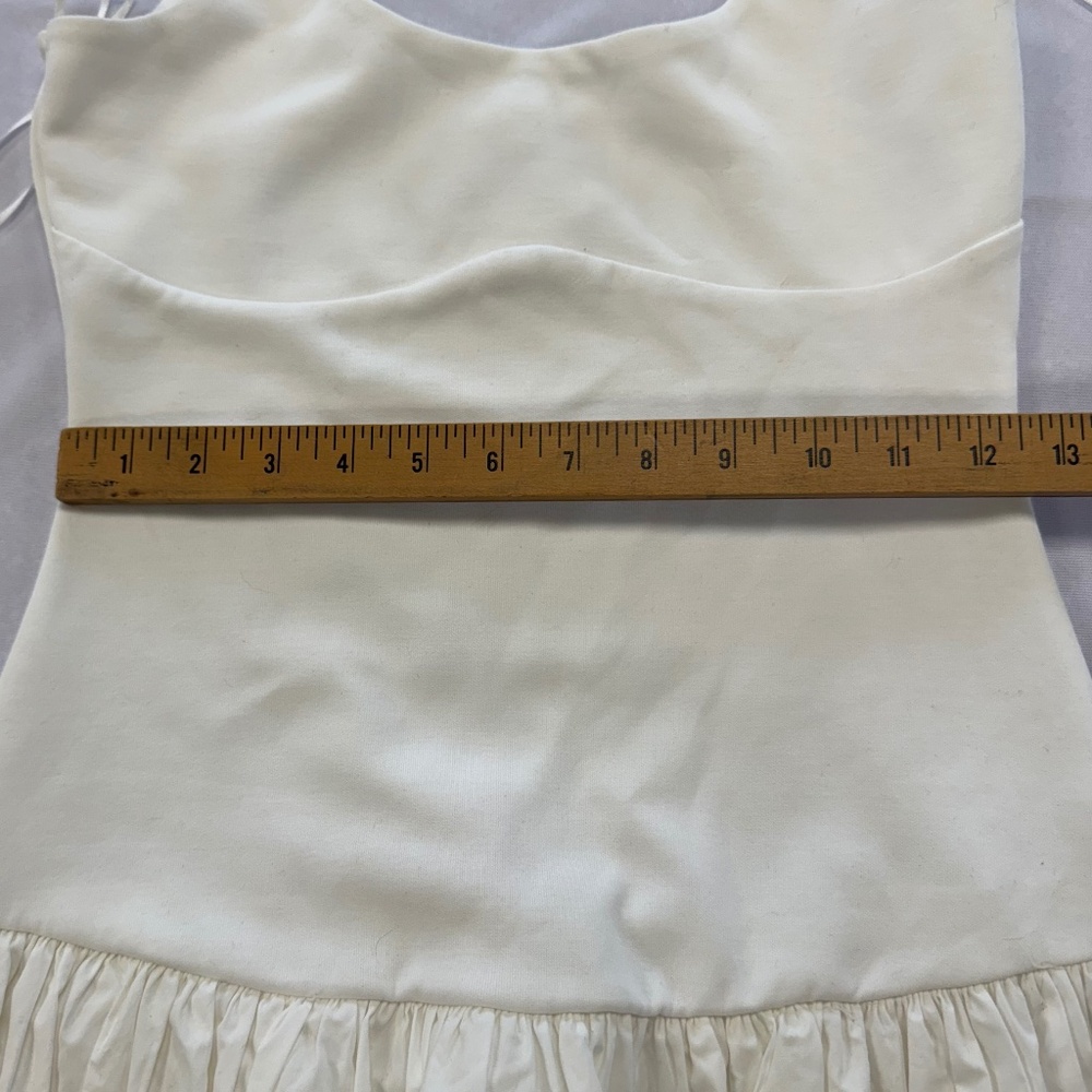 Mable Bubble Dress White Size S - Picture 7 of 9